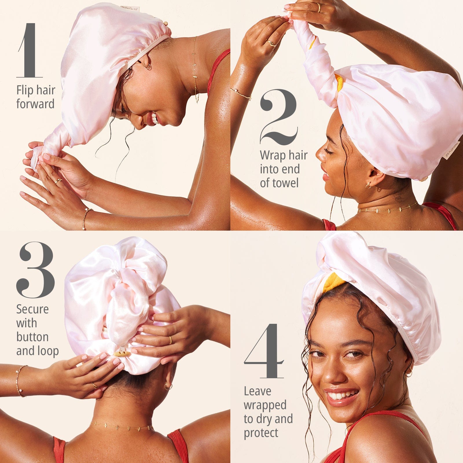 Sol Dual-Sided Hair Towel - Image 3