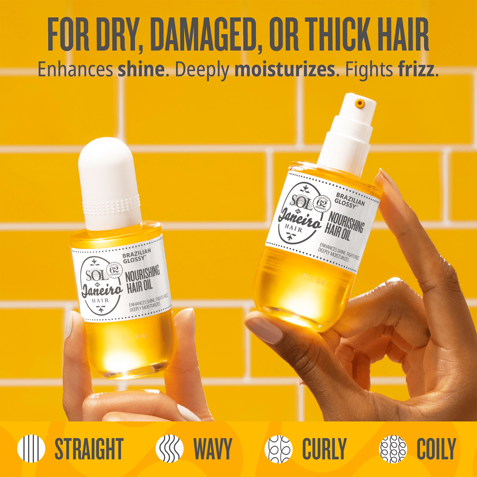 Brazilian Glossy? Nourishing Hair Oil - Image 2